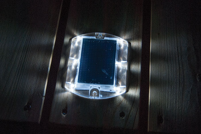 Dockedge, solar light for dock and deck, (DE96310F)