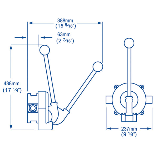 Whale, pump Gusher Titan, 38 mm (BP4402)
