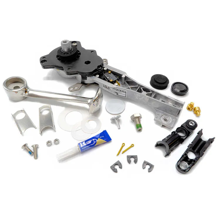 Lewmar, control mechanism with crank handle (89400108)