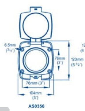 Whale, deckplate kit Compac 50 (AS0356)