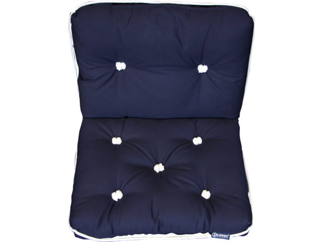 Talamex, double seat cushion, kapok, 70 x 46 x 13 cm