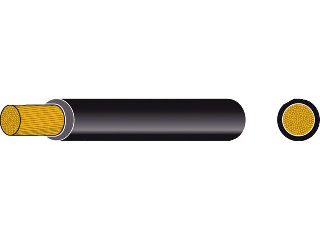 Talamex, bateriový kabel izolovaný, 35 mm², 30 m