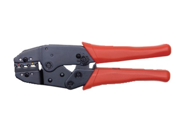 Automarine, crimping tool with ratchet for insulated terminals (TT308.1)