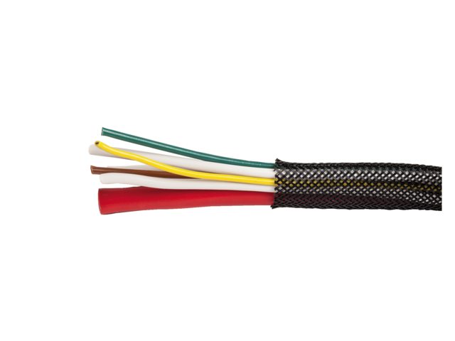 Automarine, braided cable sleeve, polyester, 18-34 mm, 50 m (ESB25B.50)