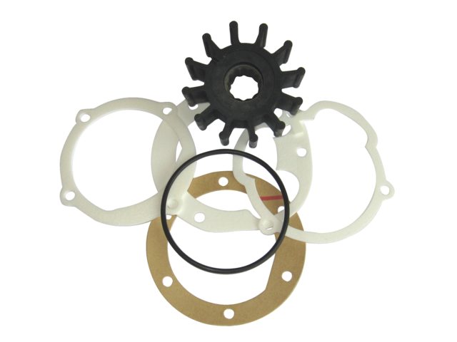 Talamex, nitrile impeller with spline drive, 57 mm x 31.6 mm