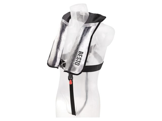 Besto, inflatable life jacket PanotexFire, 300 N (3MUUF0VP1SIL)