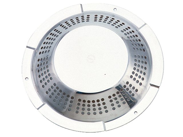 No branding, ventilador de acero inoxidable, 185 mm x 30 mm (DVS185)