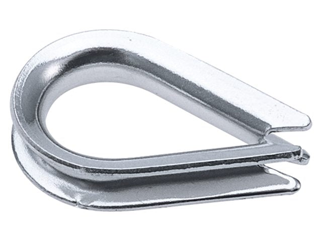 Talamex, thimble, stainless steel AISI 304, 14 mm