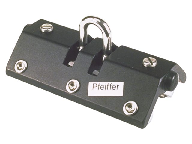 Pfeiffer, traveller in black aluminium, 6 wheels (7780302)