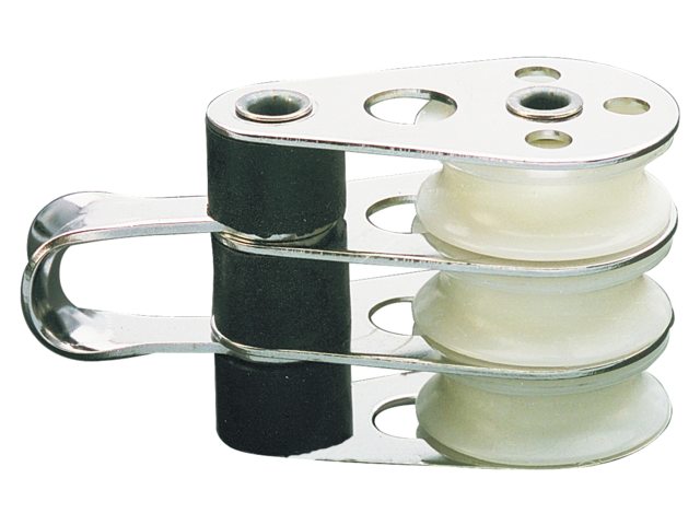 Ronstan, triple block, stainless steel AISI 316, 30 mm (RF82)