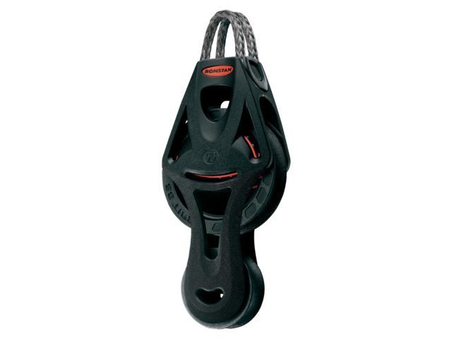 Ronstan, Series 40 kuličková Orbit kladka™, violínová s hlavou Dyneema® Link, RF45501
