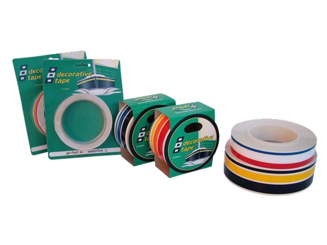 PSP, go-fast tape, 10 m x 27 mm (P182710ROY)