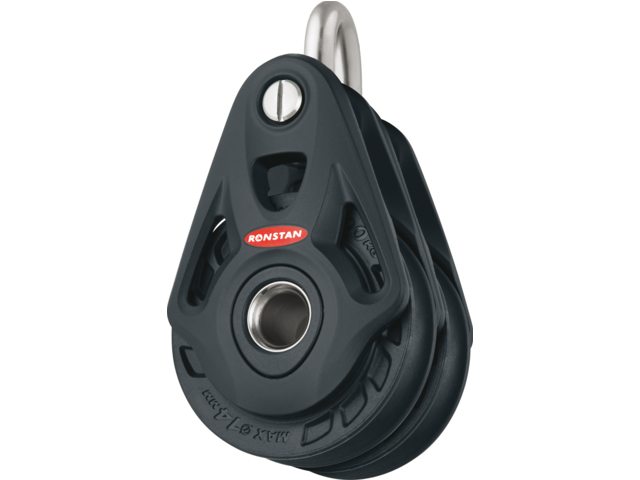 Ronstan, nerezová ocel Twisted D třmenová spojka, RF74202