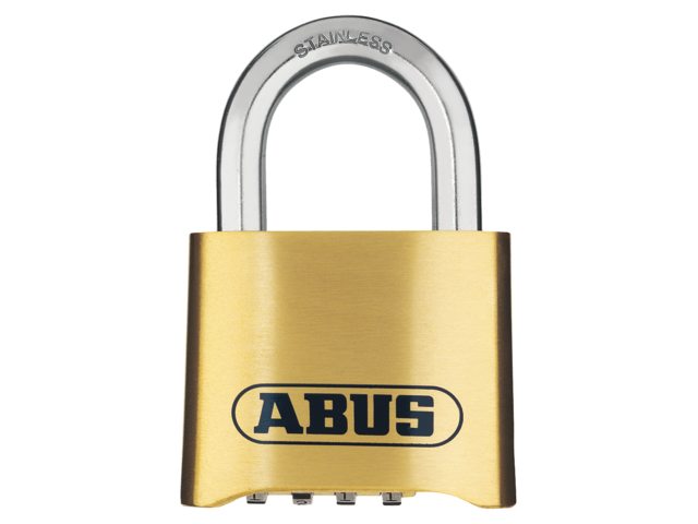 Abus, combination lock brass, 50 mm (32117)