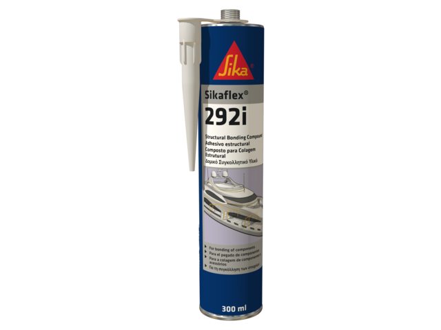 Sika, elastic construction adhesive, white cartridge, 300 ml (409808)