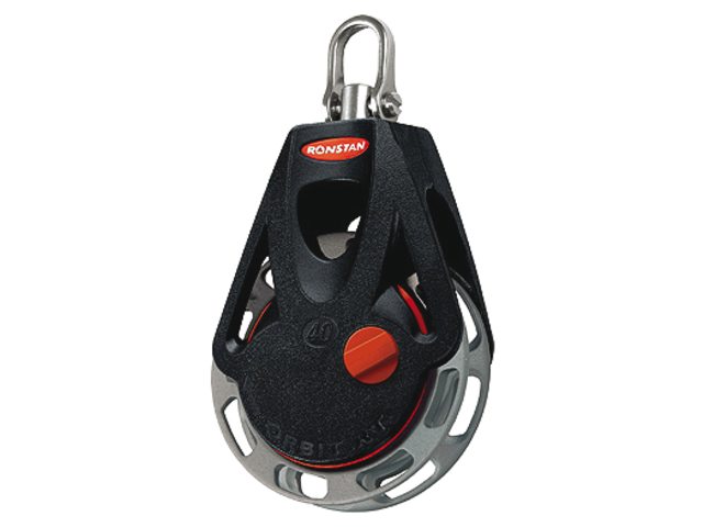 Ronstan, single block with swivel, 40 mm (RF46100M)
