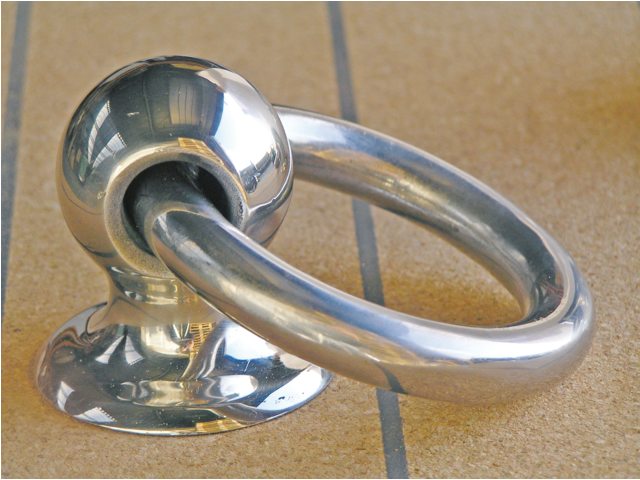 Stazo, wall anchor, stainless steel, 16 mm ring (AMSTERDAMBM)