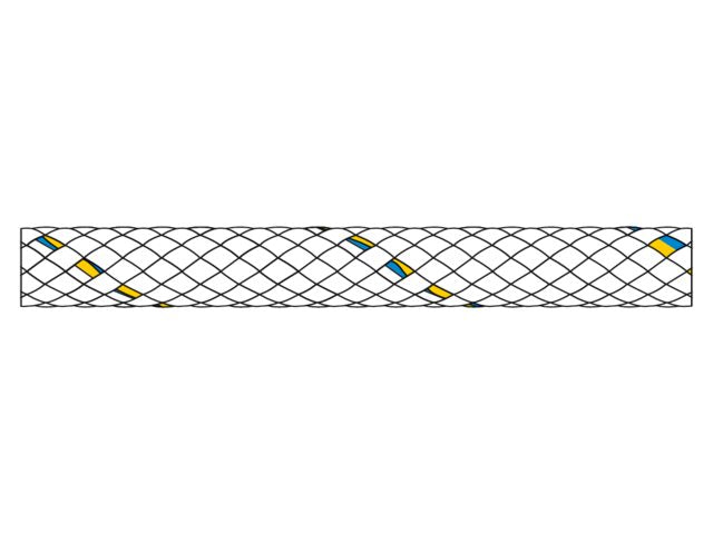 Talamex, polyester rope, 8 mm x 200 m