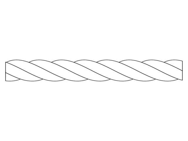 Talamex, 3-strand polypropylene, 6 mm x 200 m