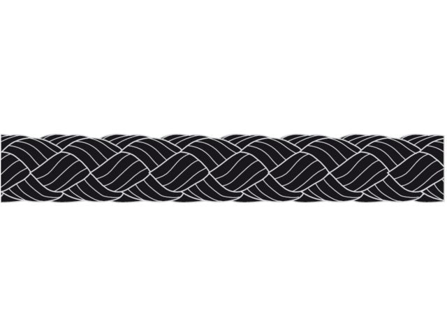 Talamex, waxed whipping twine, 1.5 mm x 20 m, black, 5 pcs