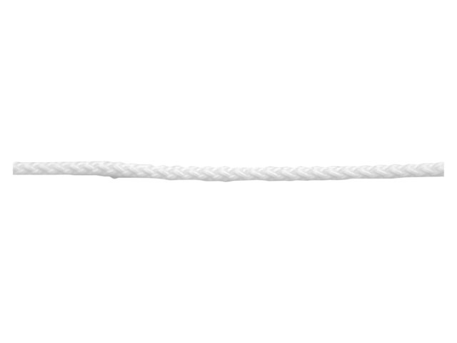 Talamex, flag line, white, 4 mm x 20 m