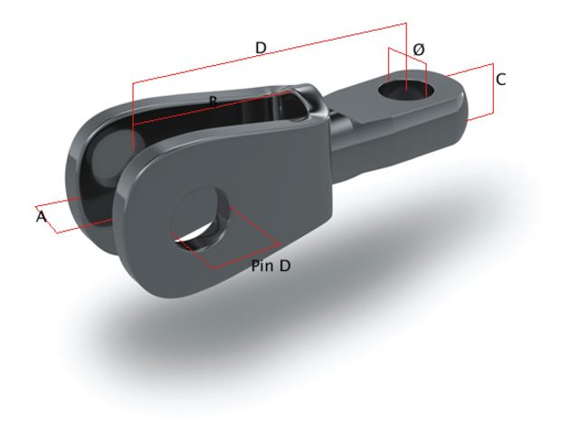 OS BSI, toggles, stainless steel AISI 316, 11.1 mm (810011S)