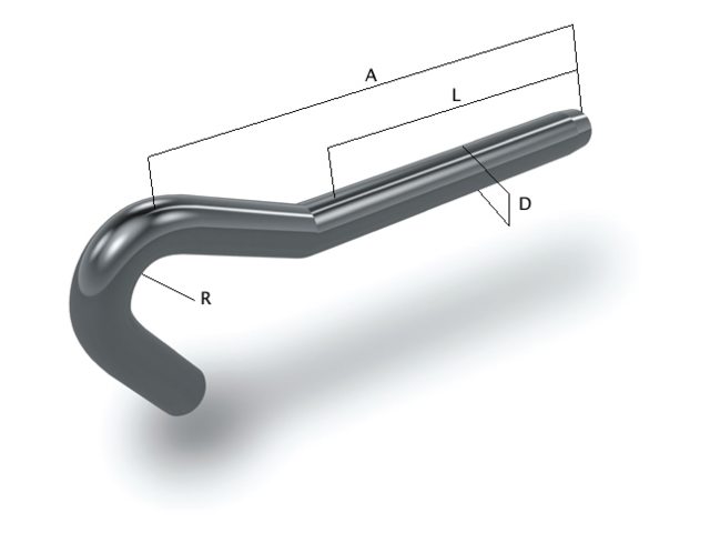 OS BSI, krogterminal, rustfrit stål AISI 316, 2.5 mm (280025)