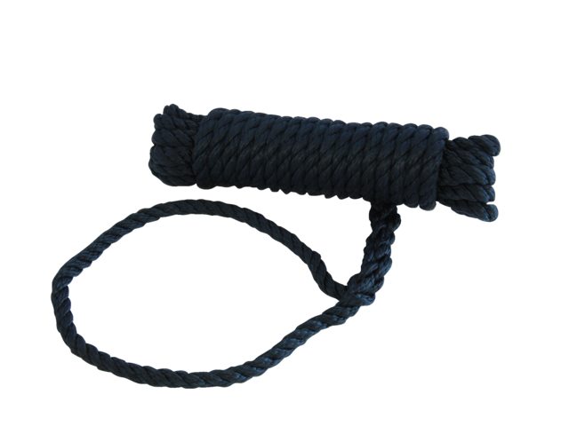 Talamex, mooring line polyester 3-strand, 10 mm x 8 m