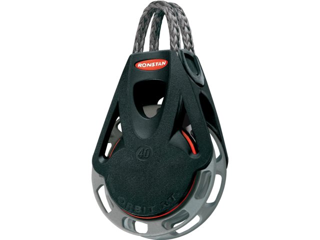 Ronstan, Series 40 kuličková Orbit kladka™, automatická ráčna s hlavou Dyneema® Link, RF46101
