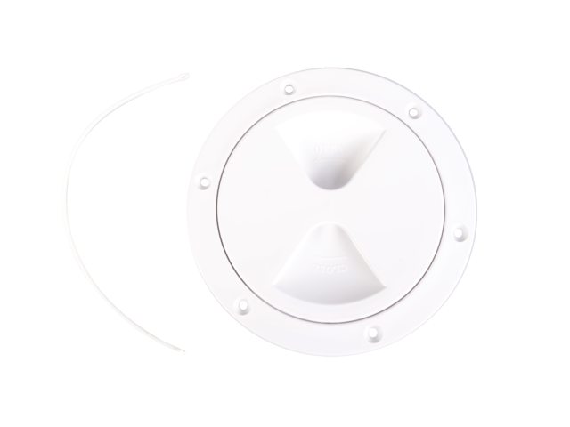 Talamex, portello di ispezione, bianco, polipropilene, 127 mm x 170 mm