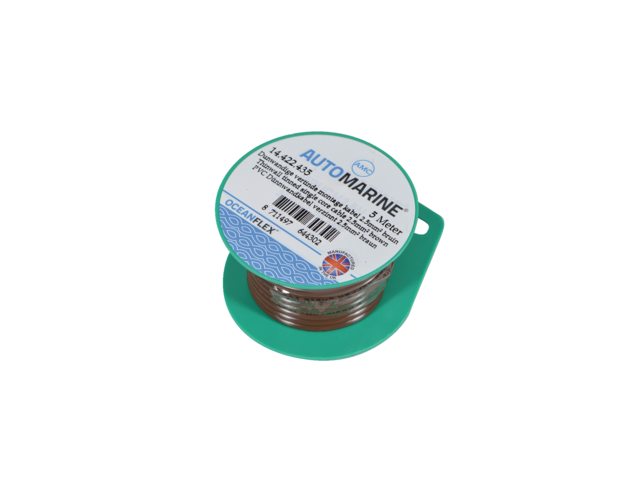 Talamex, dünnwandiges verzinntes Einaderkabel, 2.5 mm², braun, 5 m
