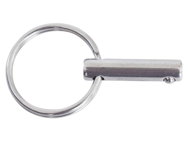 Talamex, fastpin with ring, stainless steel AISI 316, 5 mm x 25 mm