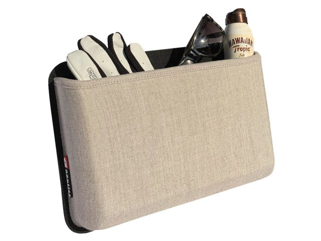Gnautics, cockpit bag, sand, 20 x 20 x 6 cm