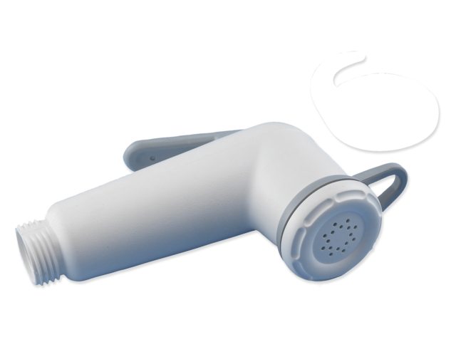 Trem, shower with tap, white (N0125038)