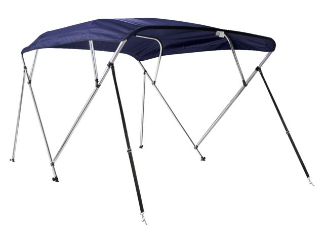 Talamex, bimini top deluxe, aluminium and polyester, 240 x 200-213 x 137 cm