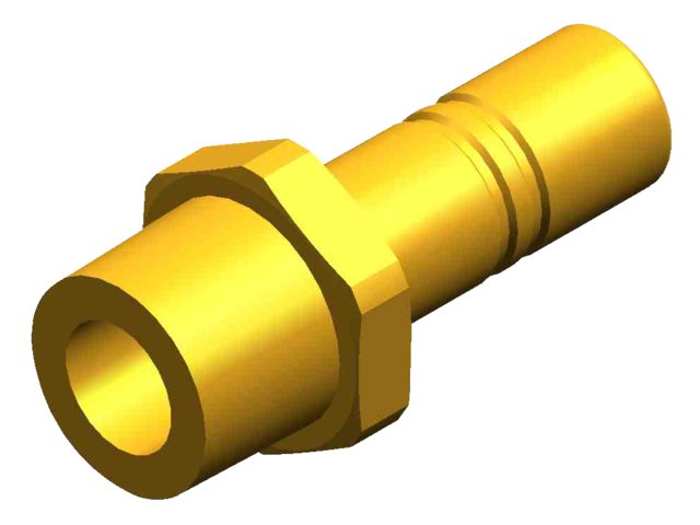 Whale, adapter 1/2" NPT male (WX1524B), 10 pcs