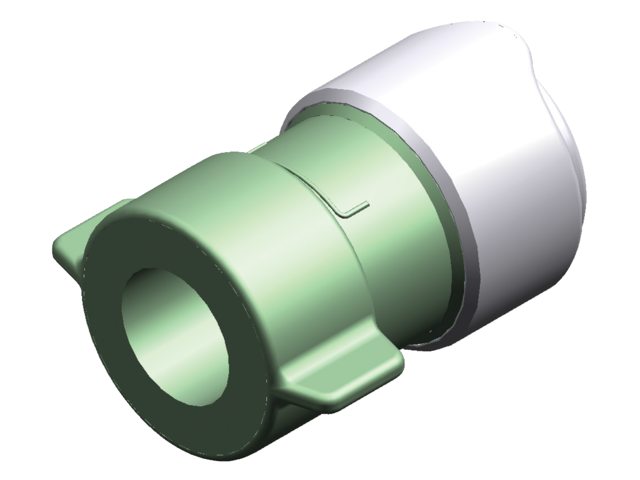 Whale, adapter 3/8" BSP 15 mm female (WX1538)
