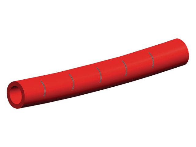 Whale, 15 mm semi-rigid hose, white, 15 m (WX7168B)