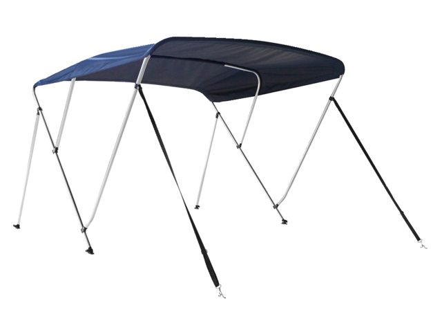 Talamex, bimini top deluxe 3-arms, aluminium, 183 x 170-183 x 117 cm