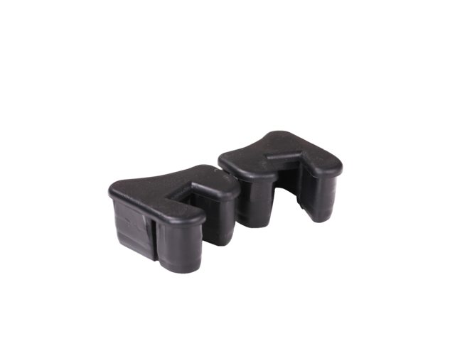 Talamex, stringer caps, black, (pair)