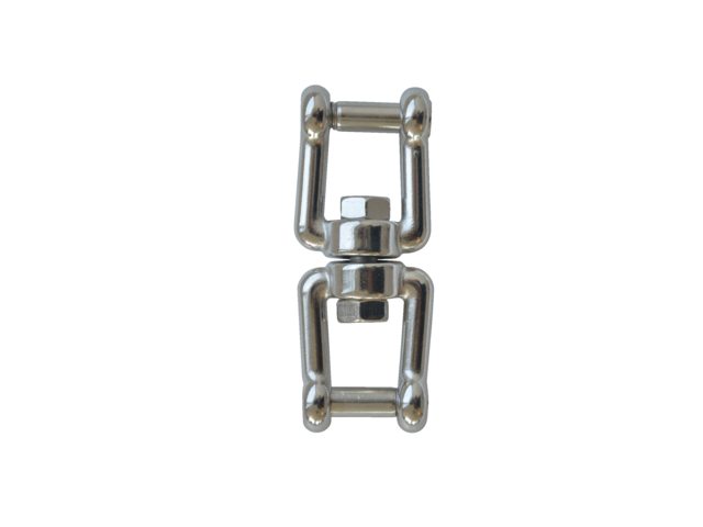 Talamex, swivel jaw and jaw, stainless steel AISI 316, 5 mm x 55 mm