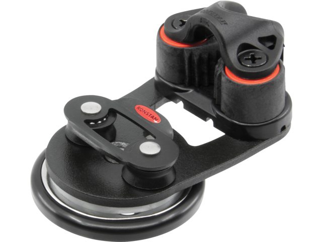 Ronstan, swivel fairlead cleat for 2-5 mm rope (RF70)