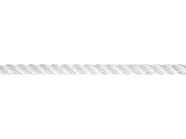 Talamex, 3-strand nylon rope, 6 mm x 200 m