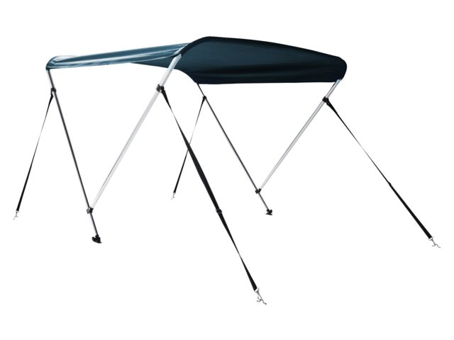 Talamex, deluxe biminitop, 2obloukový, hliník, 152 x 110-130 x 117 cm