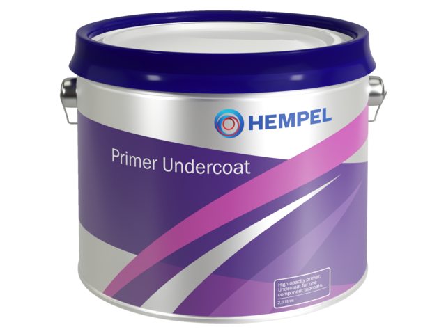 Hempel, primer undercoat, mid grey, 2.5 l (132011148002,5)