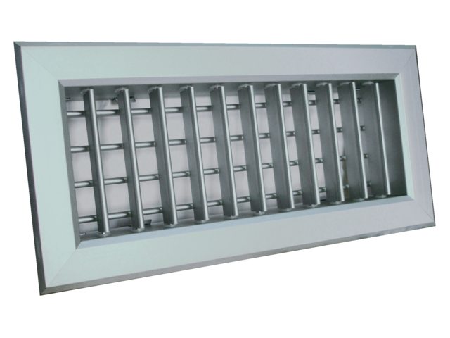 Velair, 4-way supply grill, aluminum, 250x100 mm (69021X)