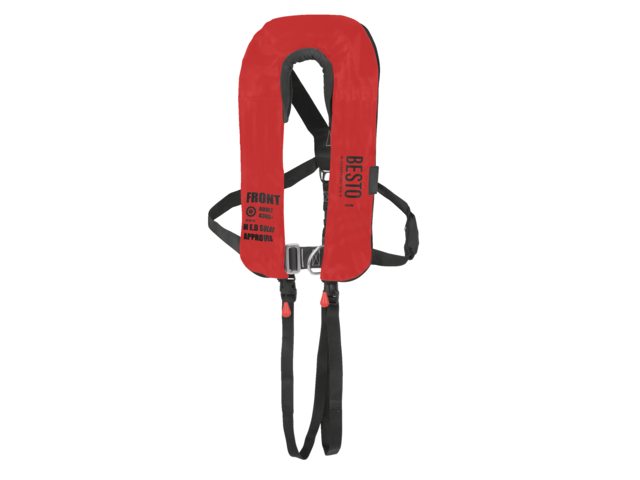 Besto, inflatable life jacket nylon, 300N (2MUHF0NM1RS0)