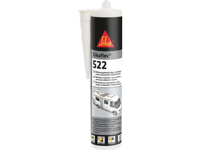 Sika, silane-terminated polymer sealant/adhesive, 300 ml, white (634863)