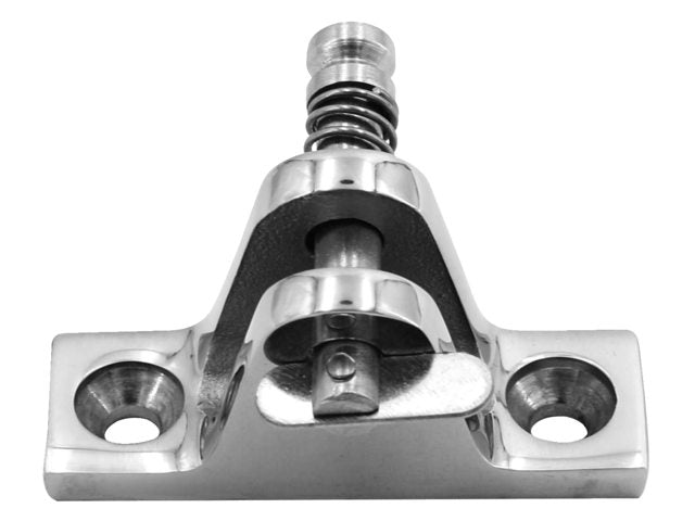 Talamex, deckmount 90° with dropnose pin, stainless steel AISI 316, 40 mm x 57 mm