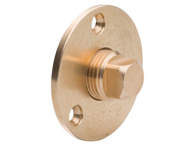Attwood, universal drainplug set bronze, 12.7 mm (7555-3)
